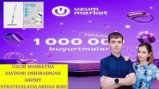 UZUM MARKETDA SAVDONI OSHIRAMIZ [upl. by Eyanaj253]