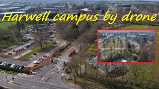 Harwell campus by drone  From the fields and not over [upl. by Ahern]