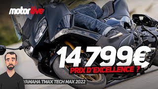 TMAX 2022 à 14 799 € prix dexcellence   MOTORLIVE [upl. by Payne]