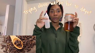 I tried the viral clove water for hair growth for 30 days and I’m SHOOK [upl. by Nivram]