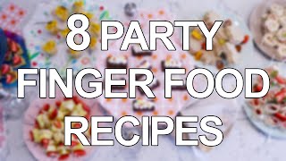 Party finger food recipes [upl. by Byram]