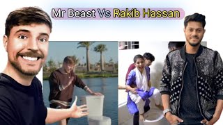 Mr Beast Vs Rakib Hassan [upl. by Enaasiali709]