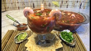 COCTEL DE MARISCOS  VUELVE A LA VIDARECETA DELICIOSA [upl. by Onurb]