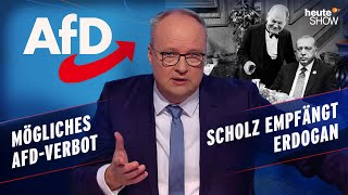 Gesichert rechtsextrem Wird die AfD bald verboten  heuteshow vom 17112023 [upl. by Ainerbas]