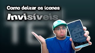 Como deixar os ícones e pastas invisíveis [upl. by Abernon528]