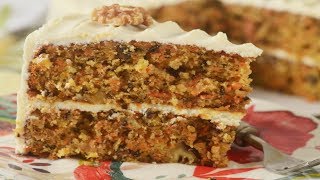 Carrot Cake Recipe Demonstration  Joyofbakingcom [upl. by Dronski]