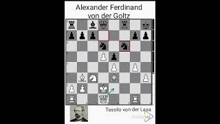 Tassilo Von der Lasa vs Alexander Ferdinand von der Goltz year 1837 [upl. by Fife]