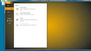 Office 2010  Import Outlook Contacts [upl. by Peppard]
