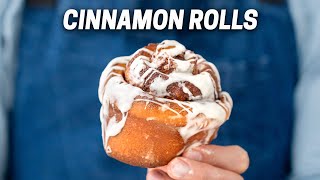 Easiest Actually Good Cinnamon Rolls No Mixer [upl. by Ahsitul]