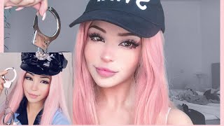 BELLE DELPHINE egirl makeup tutorial IN DEPTH [upl. by Nedla]