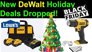 Dewalt Black Friday Holiday Deals  Lowes [upl. by Kit327]