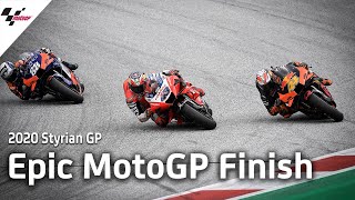 Epic MotoGP Last Lap  2020 StyrianGP [upl. by Hubsher856]