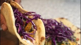 Receta Gyros de pollo  La Ola Gastro [upl. by Haskins]