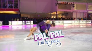 Pal Pal Dil Ke Paas ☺️💞💖✨ Alexa Knierim amp Brandon Frazier romantic hindisong video [upl. by Hanway]