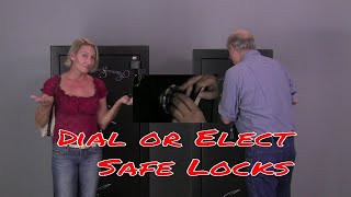 Gun Safe locks Dial vs Elect  Digital Safe Locks comparison video [upl. by Aydan]