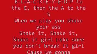 Pump It Black Eyed Peas Lyrics HQ [upl. by Lot]