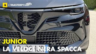 Alfa Romeo JUNIOR Veloce 280 CV  NERA  dal vivo  è VIOLENTISSIMA [upl. by Anstice]