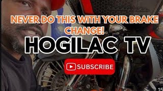 HOGILAC TV  Harley Davidson Road Glide Gets New Brakes [upl. by Virgilia]