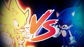 SUPER SONIC VS SONICEXE SPRITE ANIMATION All Parts sega sonic sonicanimation sonicedit [upl. by Lemrej]