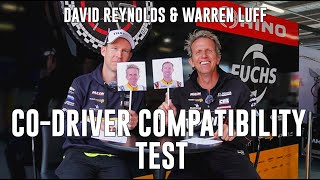 CoDriver Compatibility Test David Reynolds and Warren Luff [upl. by Virendra]