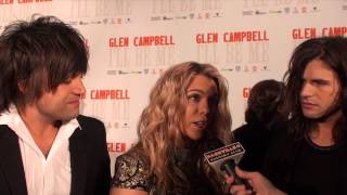 The Band Perry on their Glen Campbell Tribute quotGentle on My Mindquot [upl. by Berwick701]