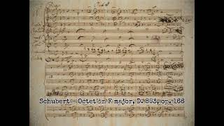 Franz Schubert  Octet in F major D803 Op166 by Oleg Kagan [upl. by Anitsyrhk]