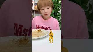 Bandar Mama Nodles Order 🥳 mini wood toy wood working art skill short cartoon viral trending [upl. by Odlanyer]