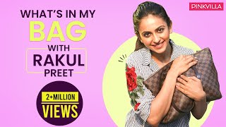 Whats in my bag with Rakul Preet  S03E09  Fashion  Bollywood  Pinkvilla [upl. by Kera]