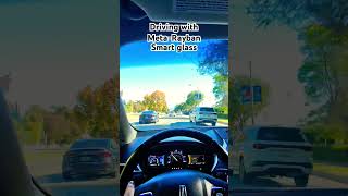 Hand free view meta metarayban driving smartglasses handfree [upl. by Eisnyl841]