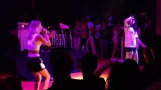 Lil Debbie And VNasty quotBitch I Gotta Ballquot Live in Oakland Ca 2013 [upl. by Nafis]