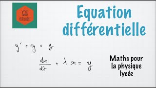 Résoudre une équation différentielle du premier ordre [upl. by Renaxela738]