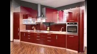 Red kitchen cabinets [upl. by Diane-Marie]