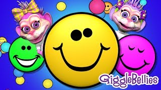 Happy Songs  Nursery Rhymes  GiggleBellies [upl. by Levitt709]