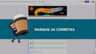 COMO FAZER UMA QUESTÃO COM VÁRIAS ALTERNATIVAS CORRETAS FORMS [upl. by Ingalls]