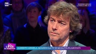 Alberto Angela una vita per la scienza  La vita in diretta 21122018 [upl. by Ytirehc]