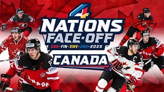 Building Team Canada Roster  4 Nations FaceOff [upl. by Ellenrad]