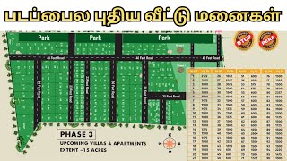 படப்பைல New Launch 🤩  வீட்டு மனைகள்  Narpavi Properties 🤝 [upl. by Eremihc]