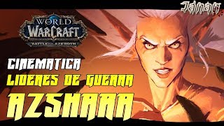 WoW BFA Cinemática  Líderes de guerra Azshara Opinión [upl. by Obnukotalo980]