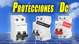 ⚠️PROTECCIONES DC SOLAR FOTOVOLTAICA [upl. by Heaps]