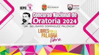 Concurso Nacional de Oratoria  Eliminatorias [upl. by Mastat84]