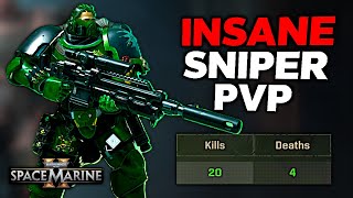 20 KILL SNIPER CARRY in Space Marine 2 PvP [upl. by Yarased]