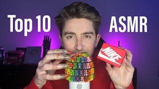 10 Best ASMR Triggers from My Top 10 Favorite ASMRtists [upl. by Ikilisav943]