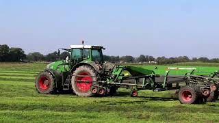 Fendt 936 mit Fendt Former 14055 PRO im Gras [upl. by Sirac]