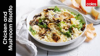 Perfect Chicken and Mushroom Risotto [upl. by Llenel]