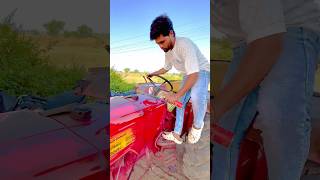 Mahindra Tractor per Spray paint 😲🚜shorts vlog youtubeshorts [upl. by Mel]