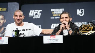 UFC 302 PreFight Press Conference Highlights [upl. by Inaflahk]