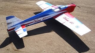 SWEET Venus 40 RC Pattern Plane [upl. by Llenreb]