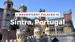 4 magnificent palaces in Sintra Portugal [upl. by Aralomo]