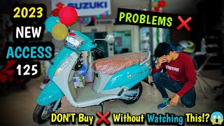 2023 Suzuki Access 125 Bs6 BT Edition PROBLEMS ❌ [upl. by Davida]