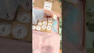 How I make advent calendars for my small business with MunByn 402b label printer smallbusiness diy [upl. by Anol]